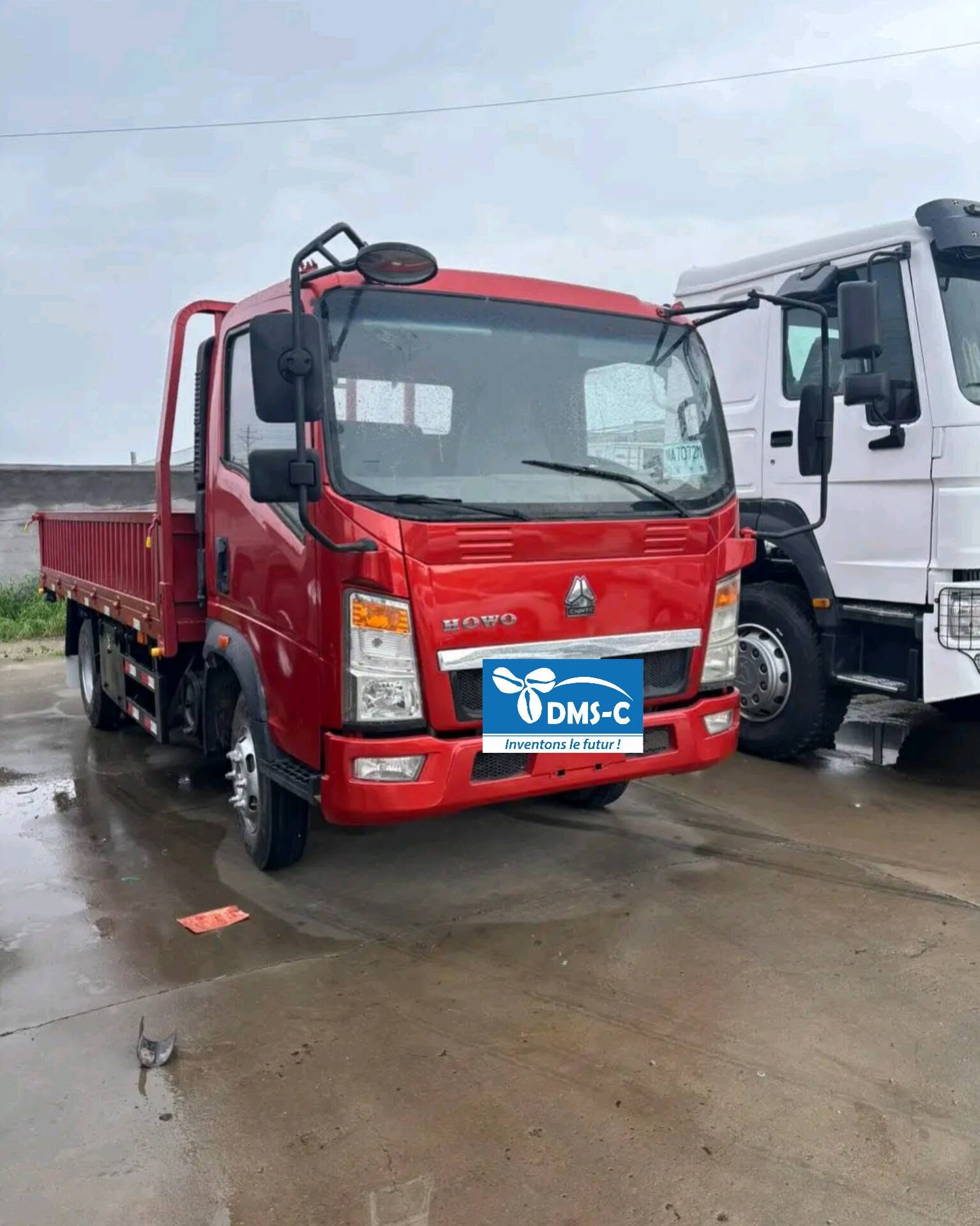 Camion HOWO vue 2